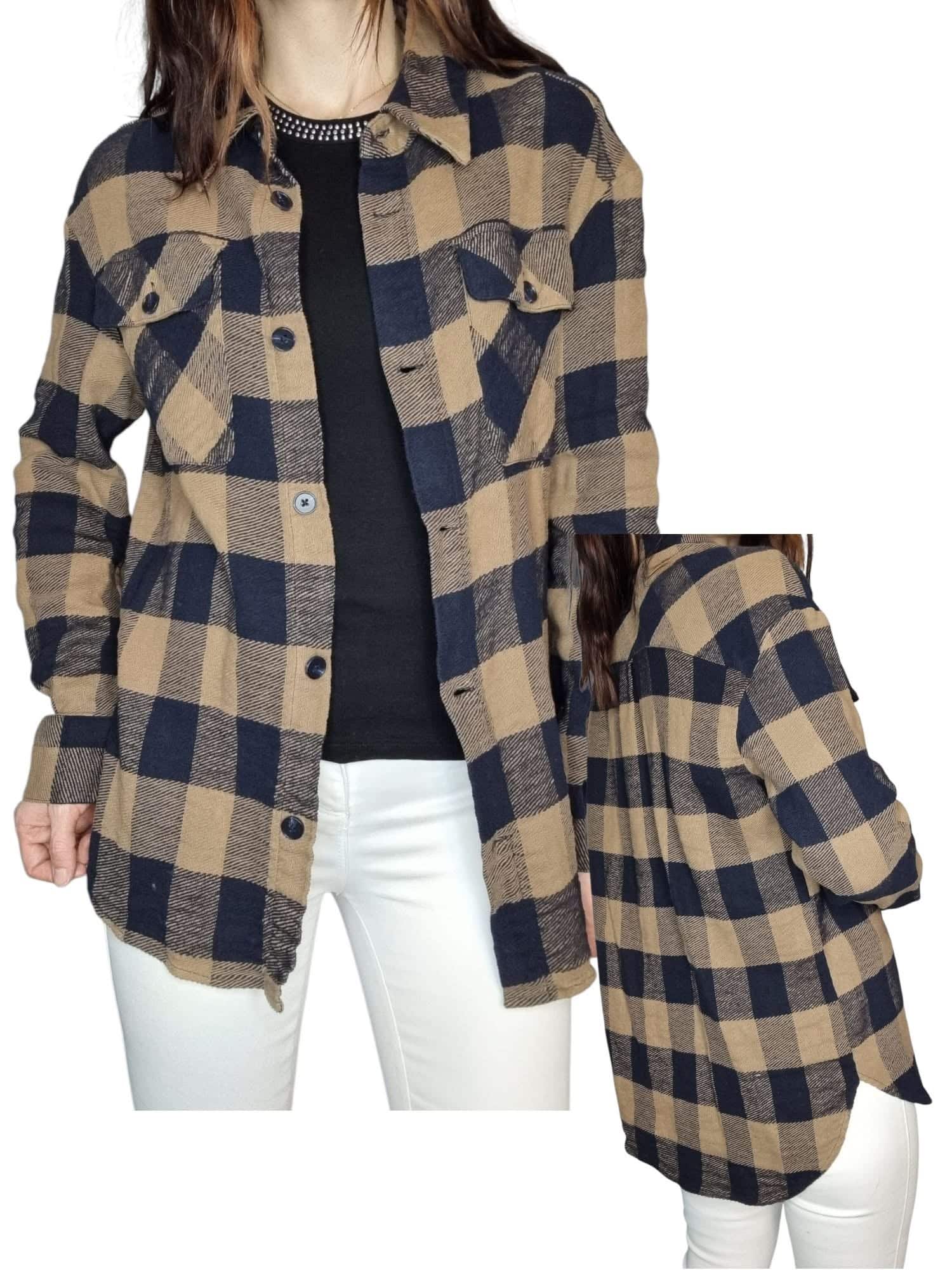 Koszula kratka opus rozmiar M/L 38/40