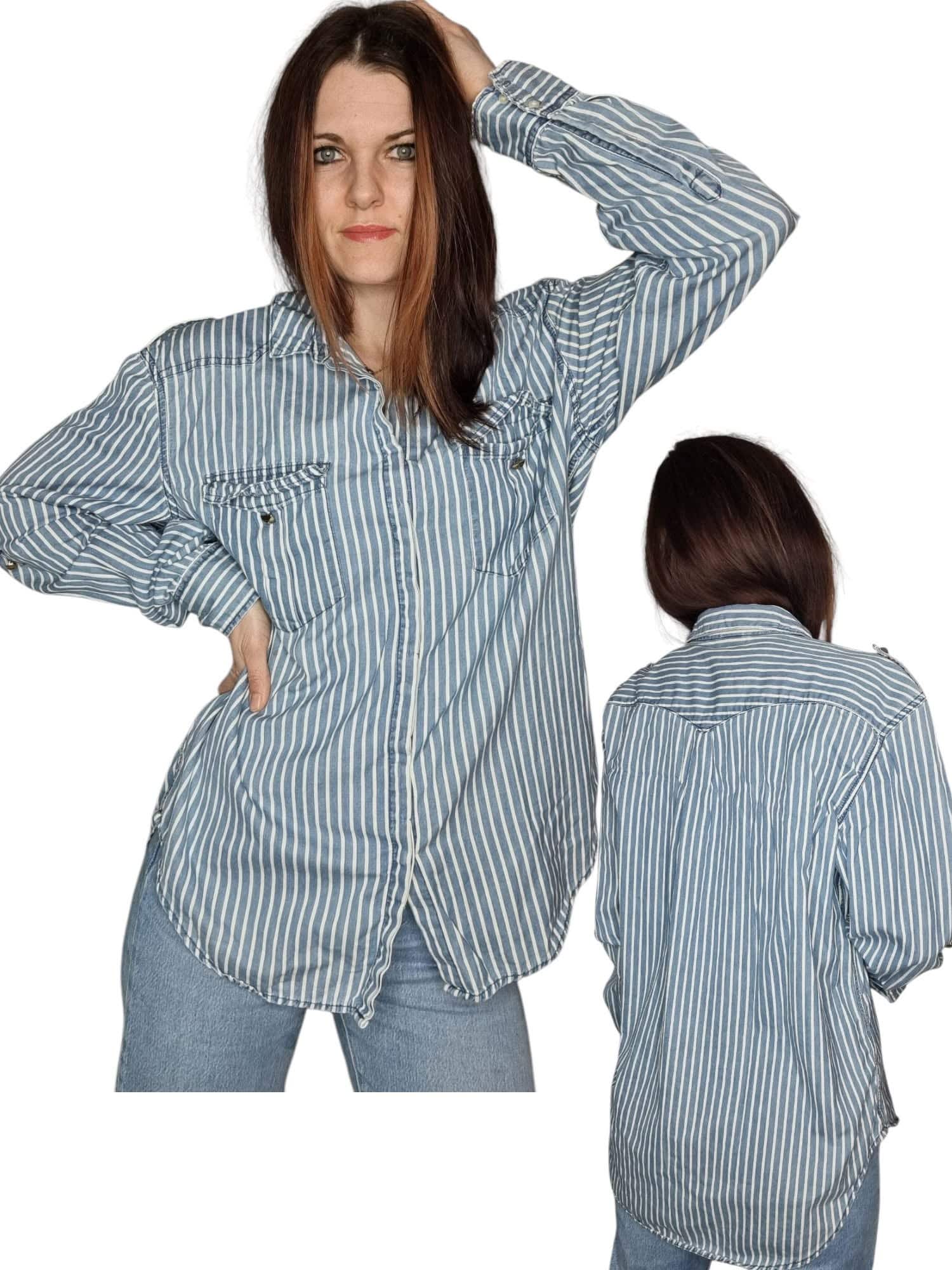 Koszula w paski H&amp;M rozmiar XL 42