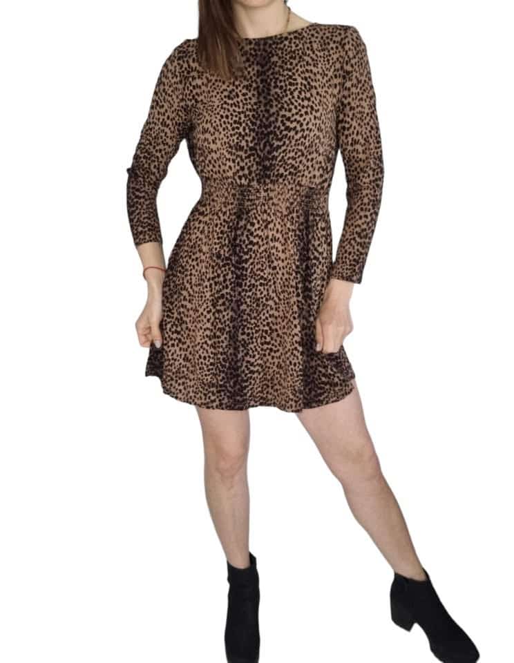 Sukienka panterka H&amp;M  Rozmiar M 38