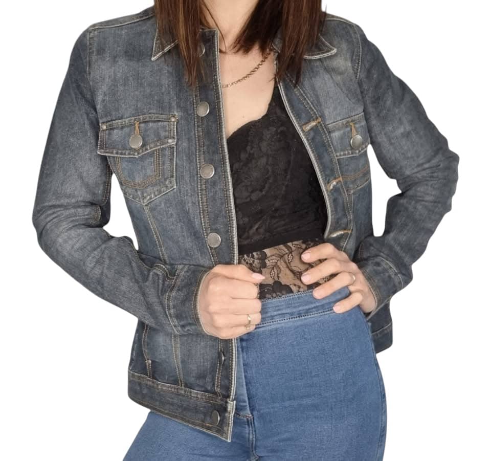 Katana kurtka  jeansowa urban Rozmiar S 36