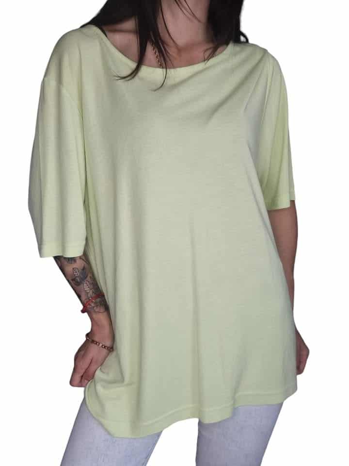 Seledynowa bluzka Ulla Popken  Rozmiar 52/54 6XL/7XL