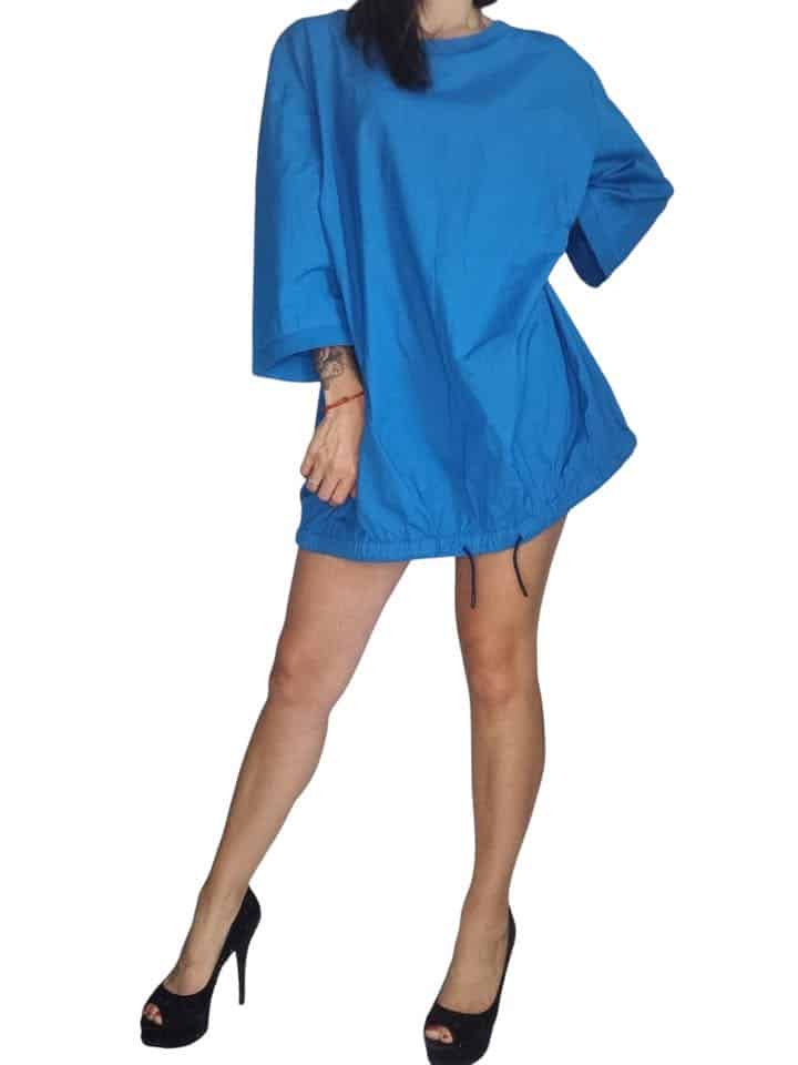 Kobaltowa bluzka sheego   Rozmiar 54 7XL