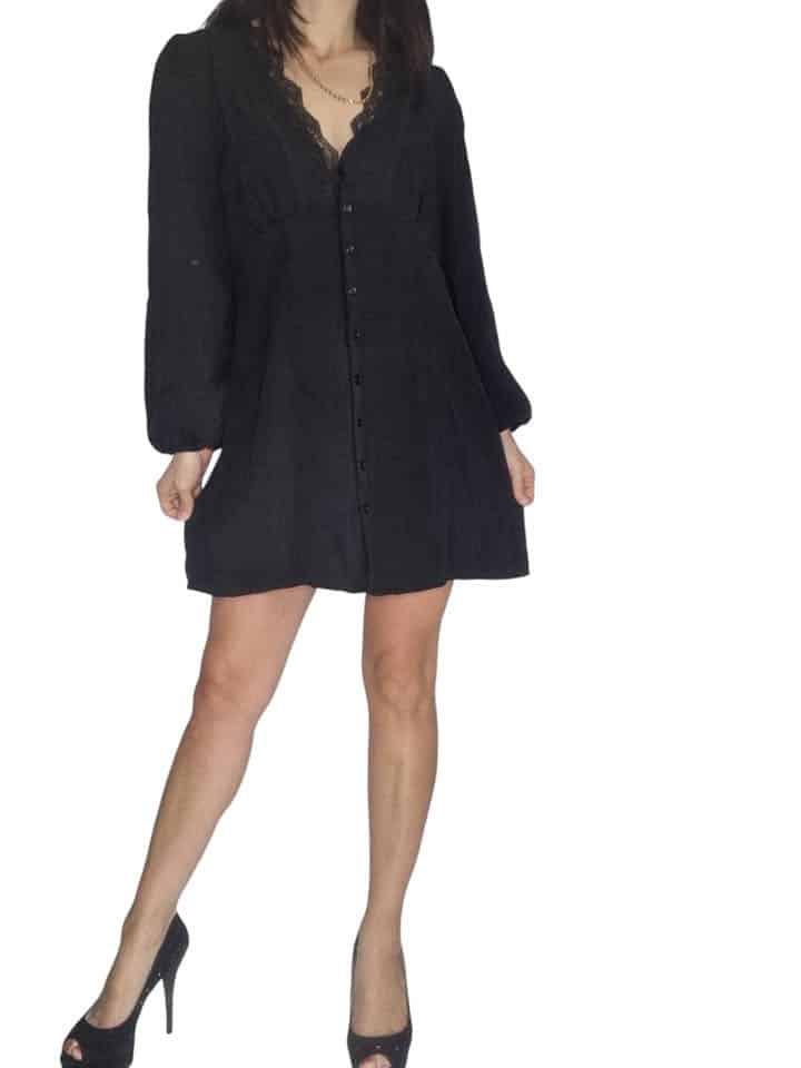 Sukienka Czarna zara Rozmiar L 40