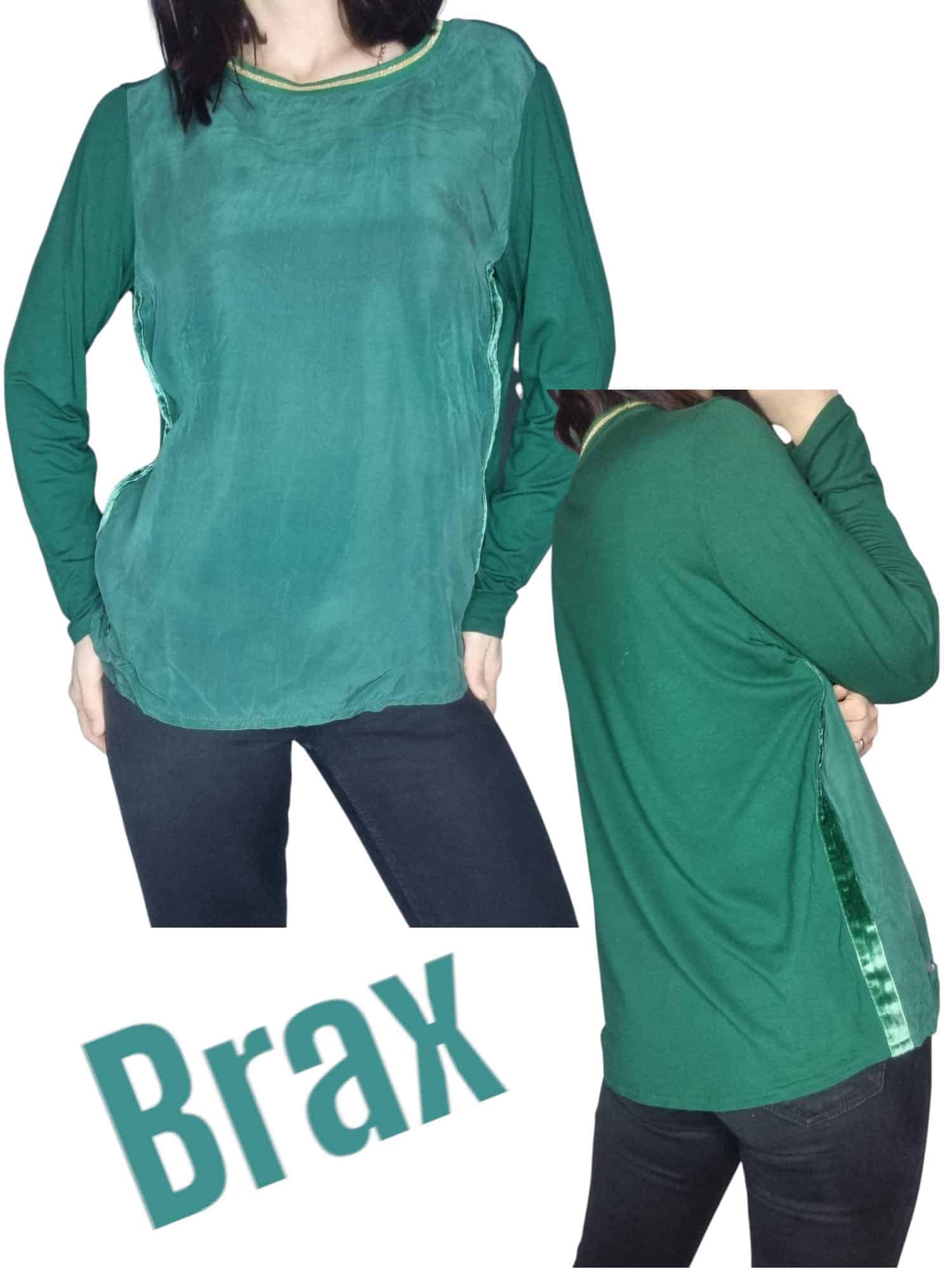 Zielona bluzka brax rozmiar L 40