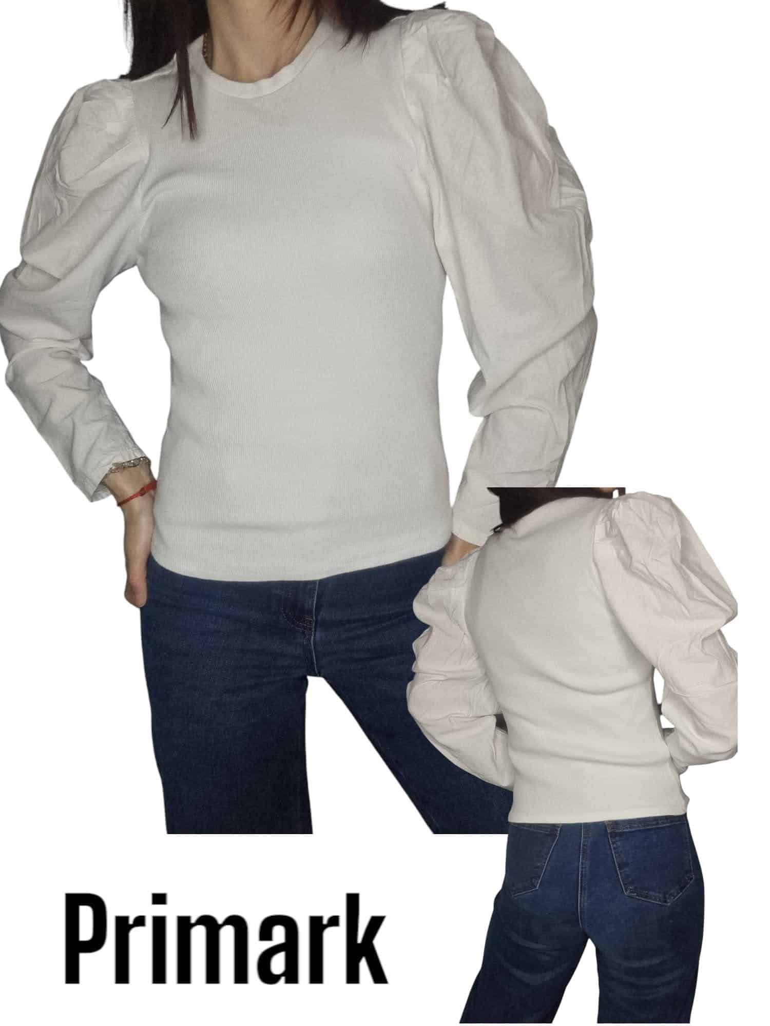 Biała bluzka primark rozmiar xs/s 34/36