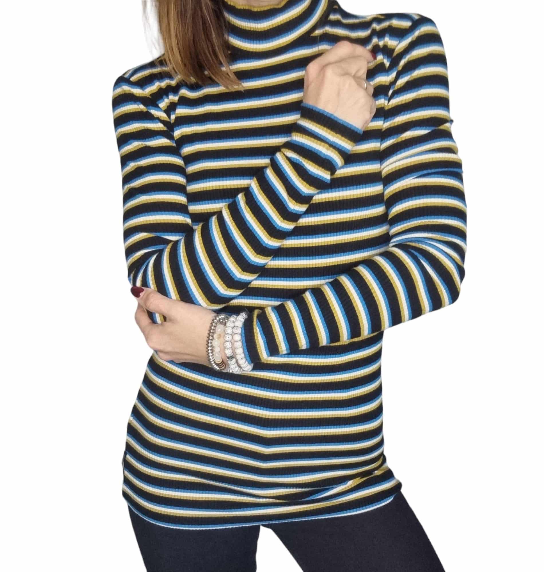 Półgolf Polgolfik scotch&amp;soda rozmiar S 36 prążek