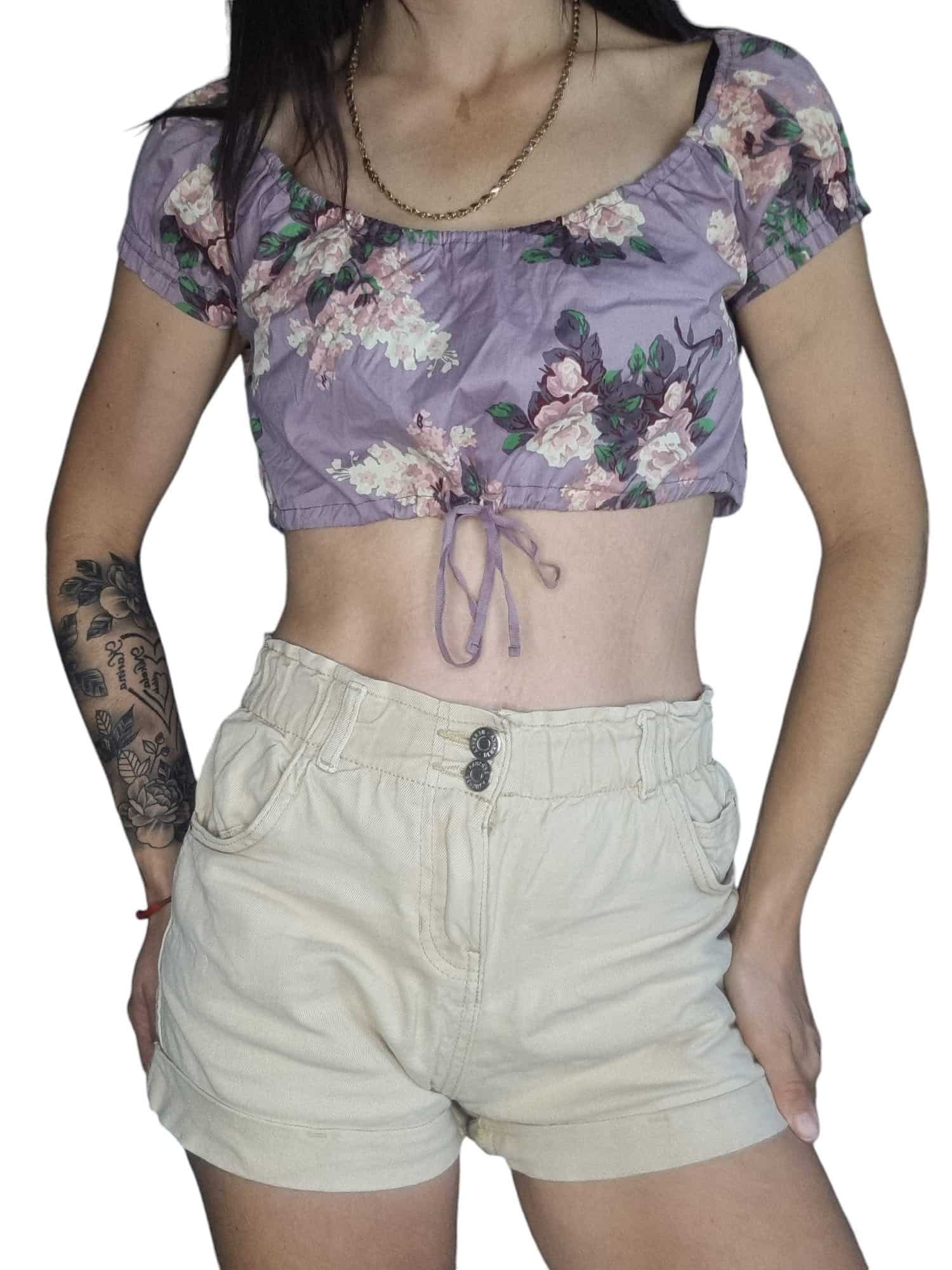 Crop top bluzka blutgeschwister rozmiar S/M 36/38