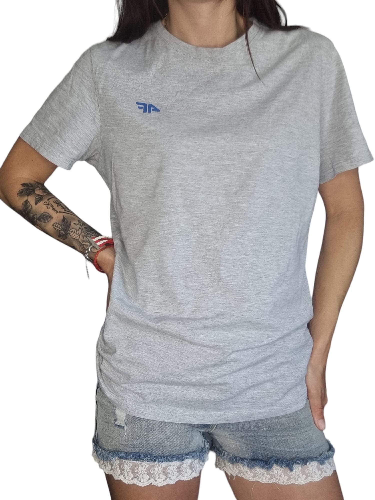 Szary t-shirt 4F rozmiar M/L 38/40