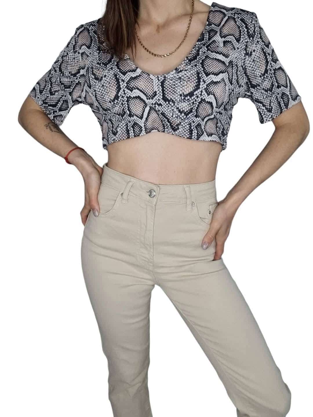 Bluzka Crop top rozmiar XL 42