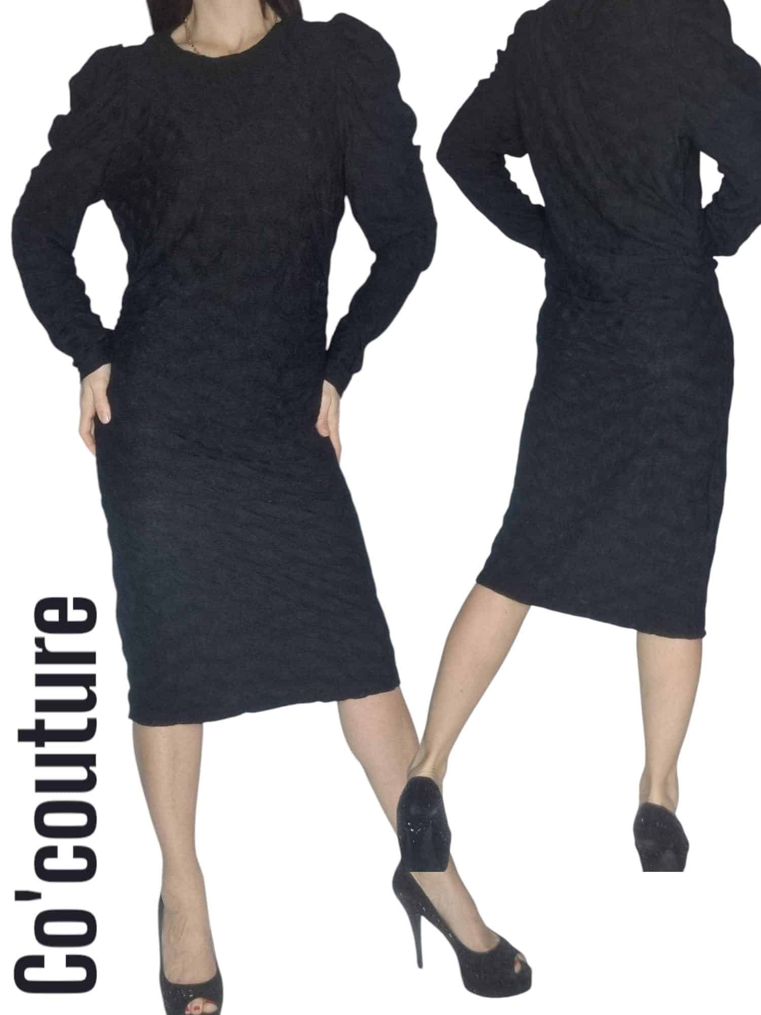 Sukienka czarna co couture rozmiar M 38