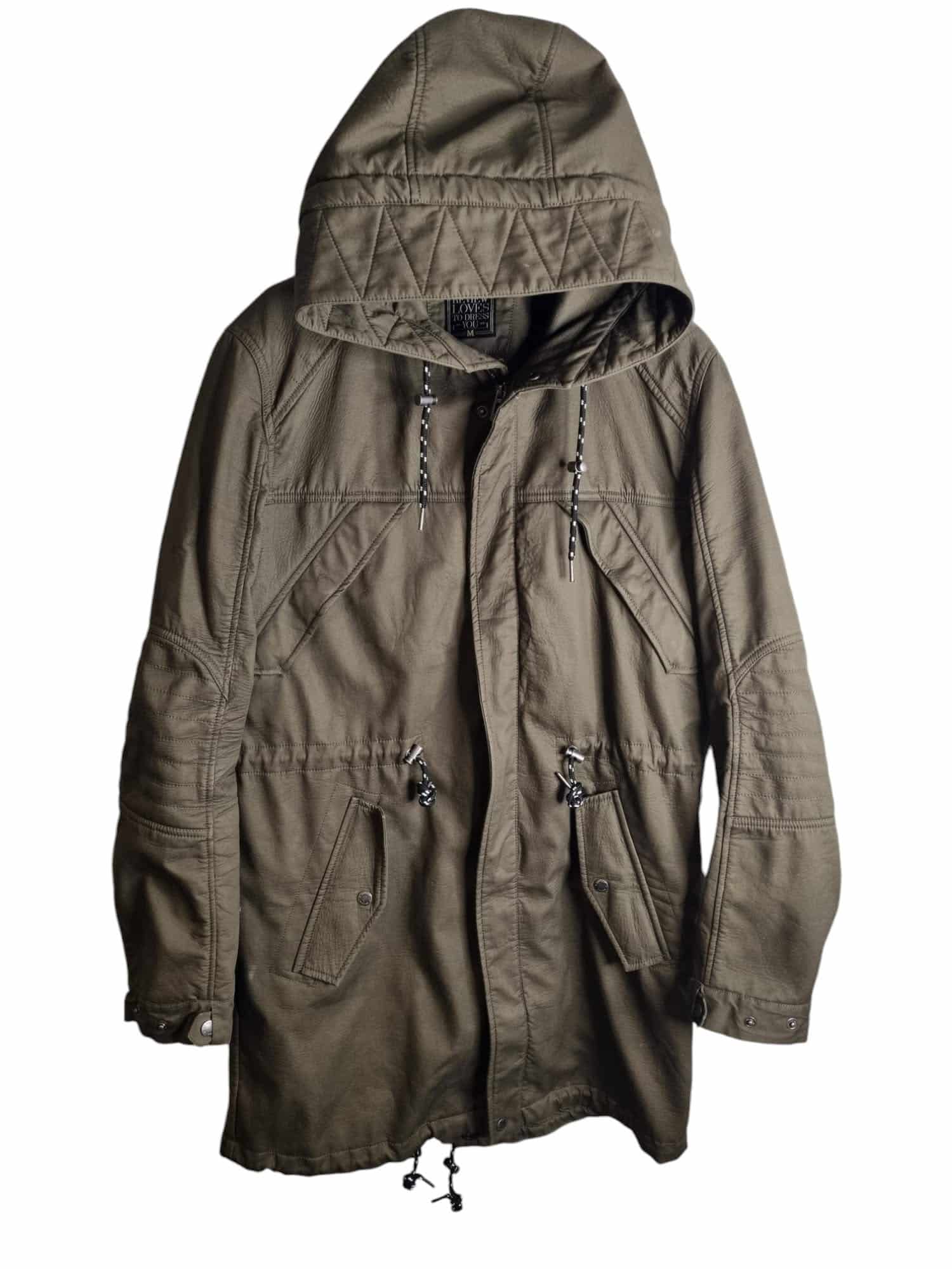 Meska kurtka parka review rozmiar M