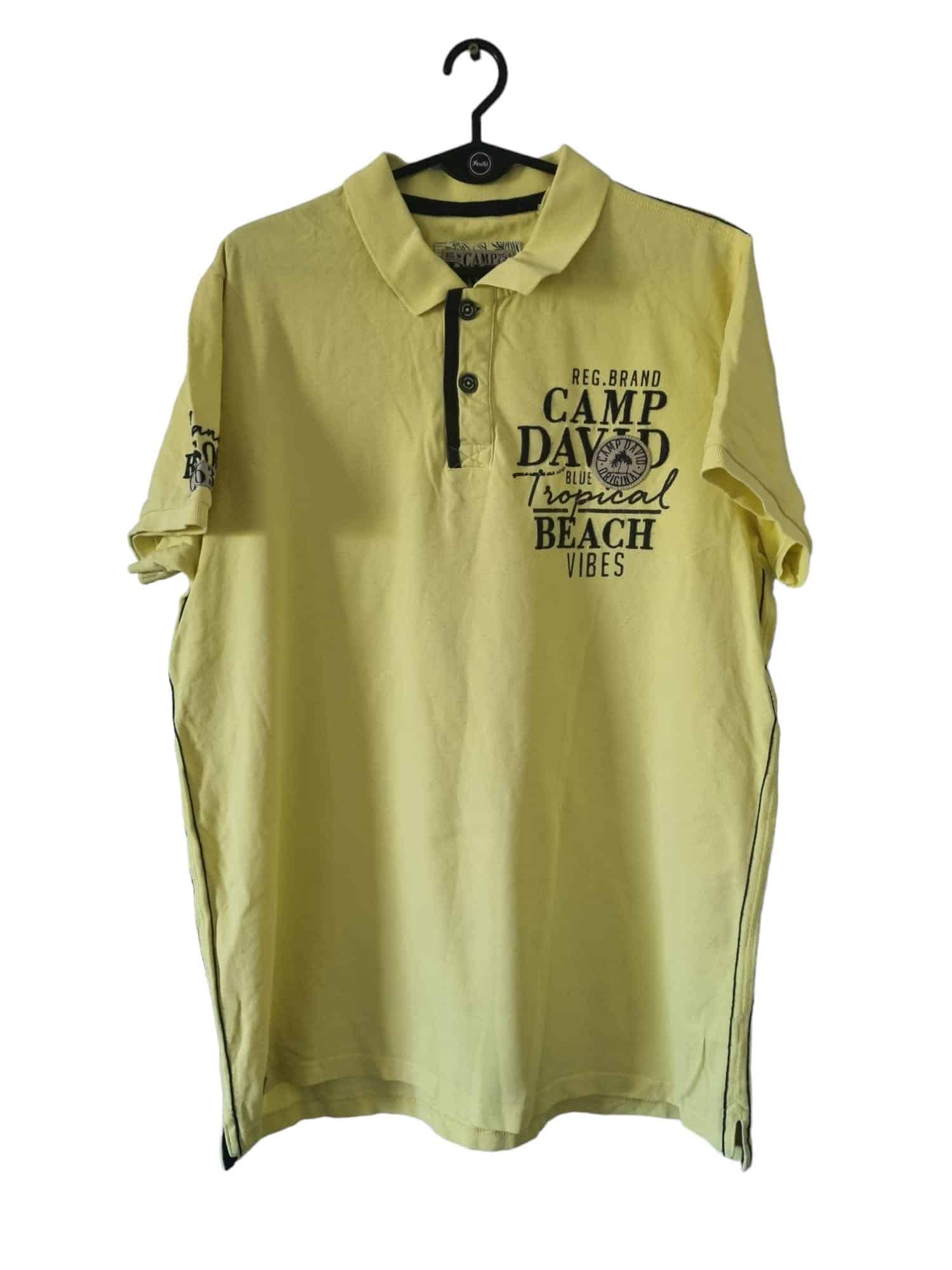 Męska koszulka Polo t-shirt camp david rozmiar xxl