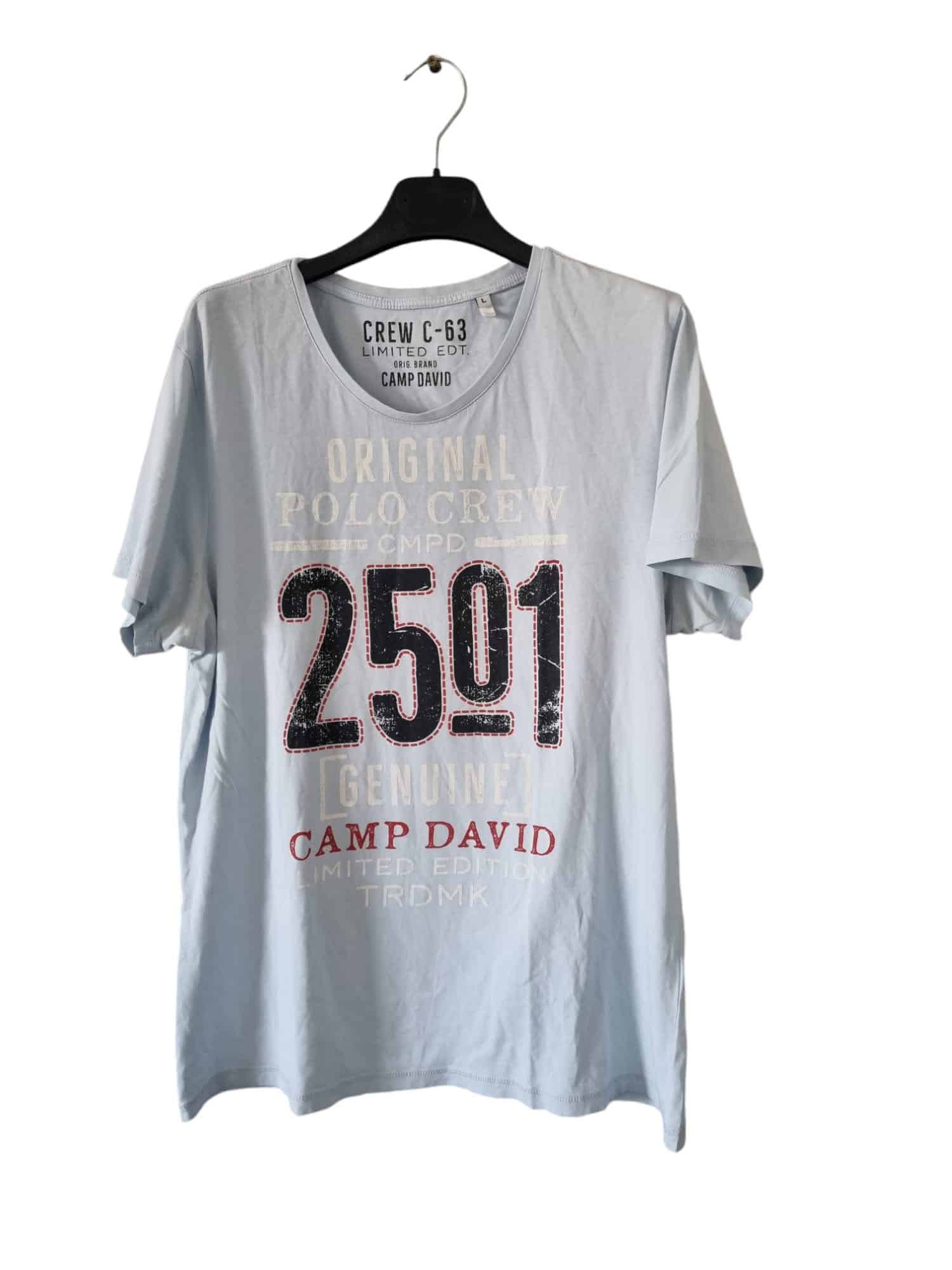 Meska koszulka t-shirt camp david rozmiar L