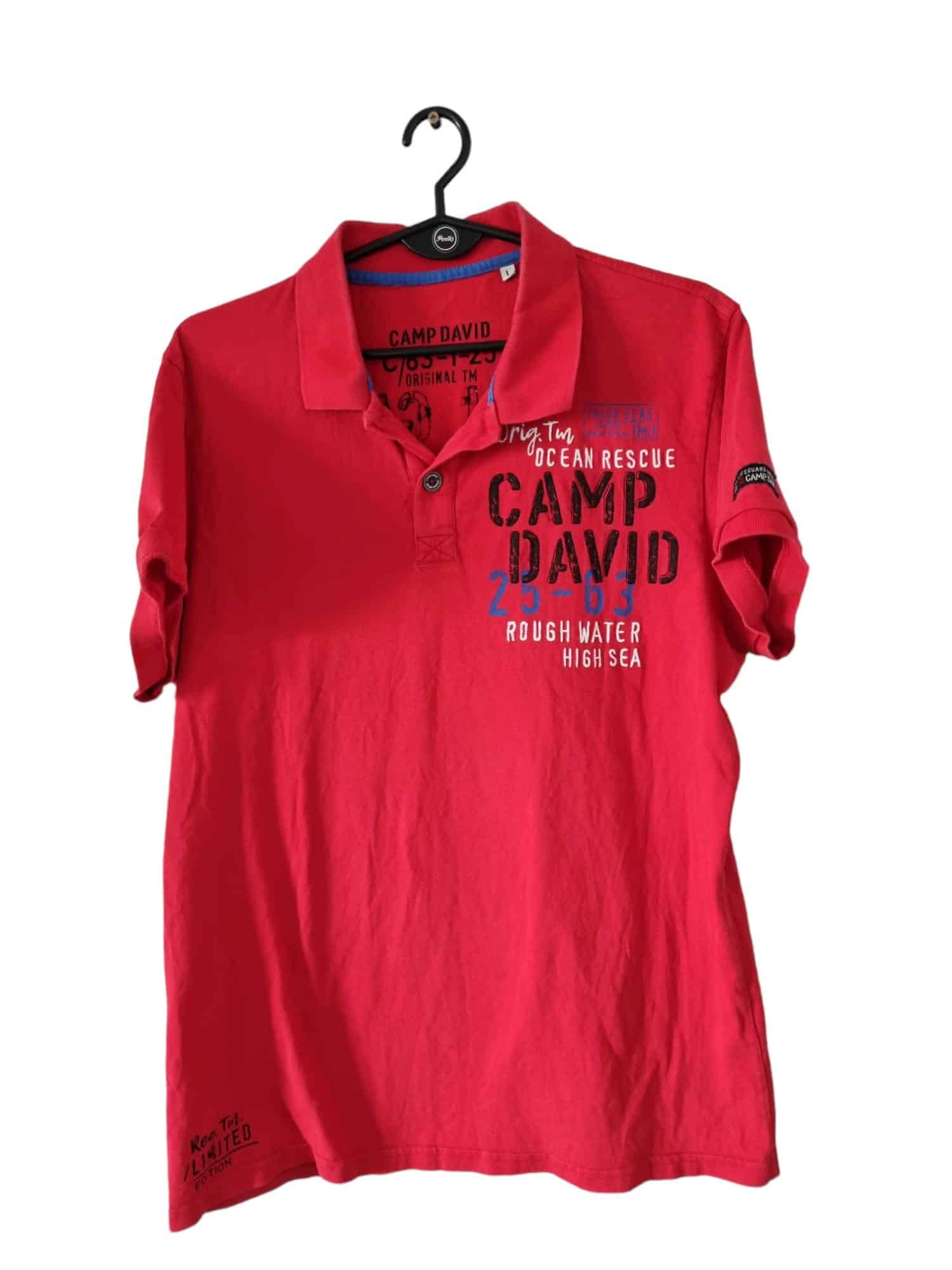Meska koszulka t-shirt camp david rozmiar L