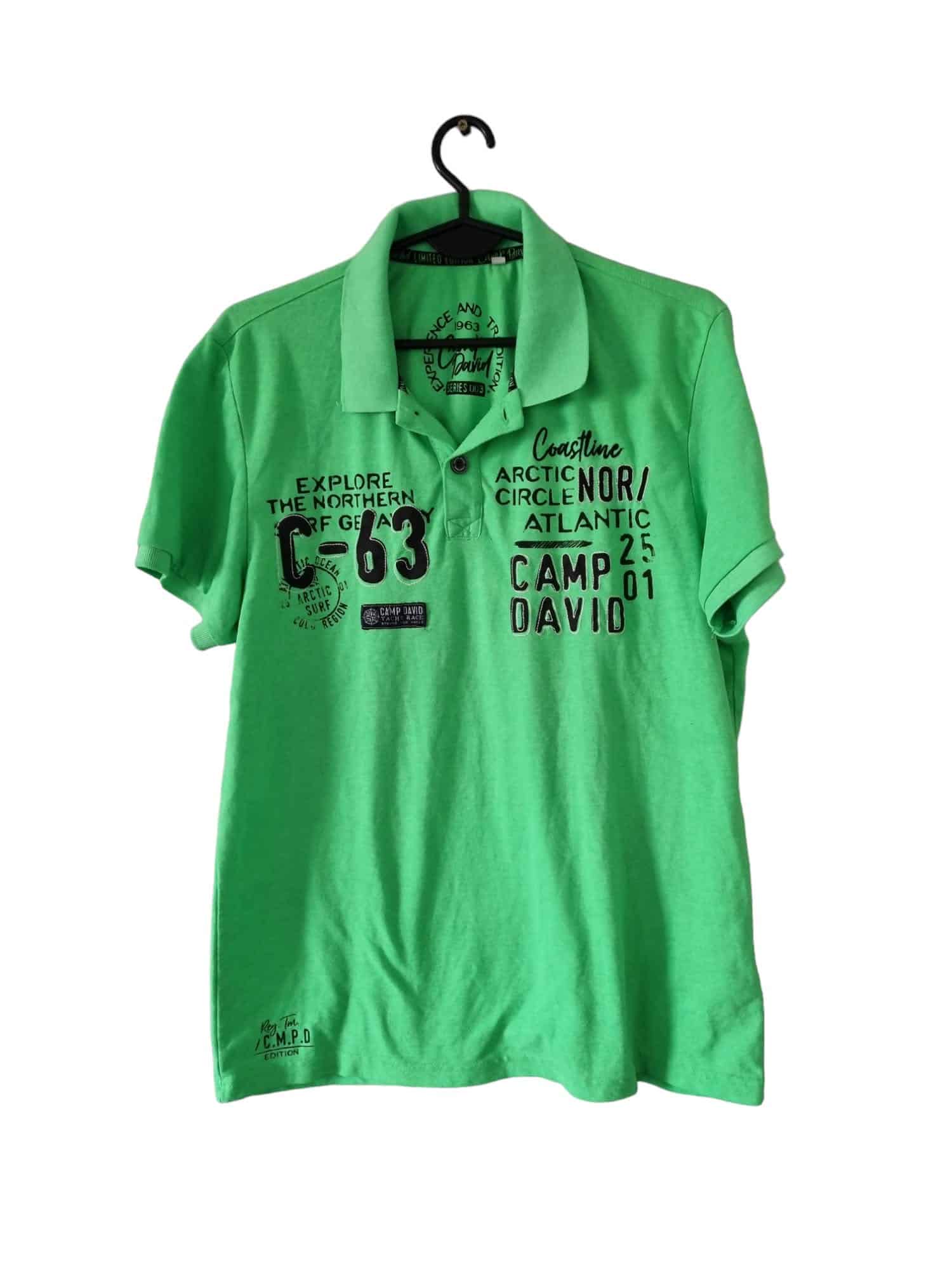 Męska koszulka T-shirt camp david  polo Rozmiar L