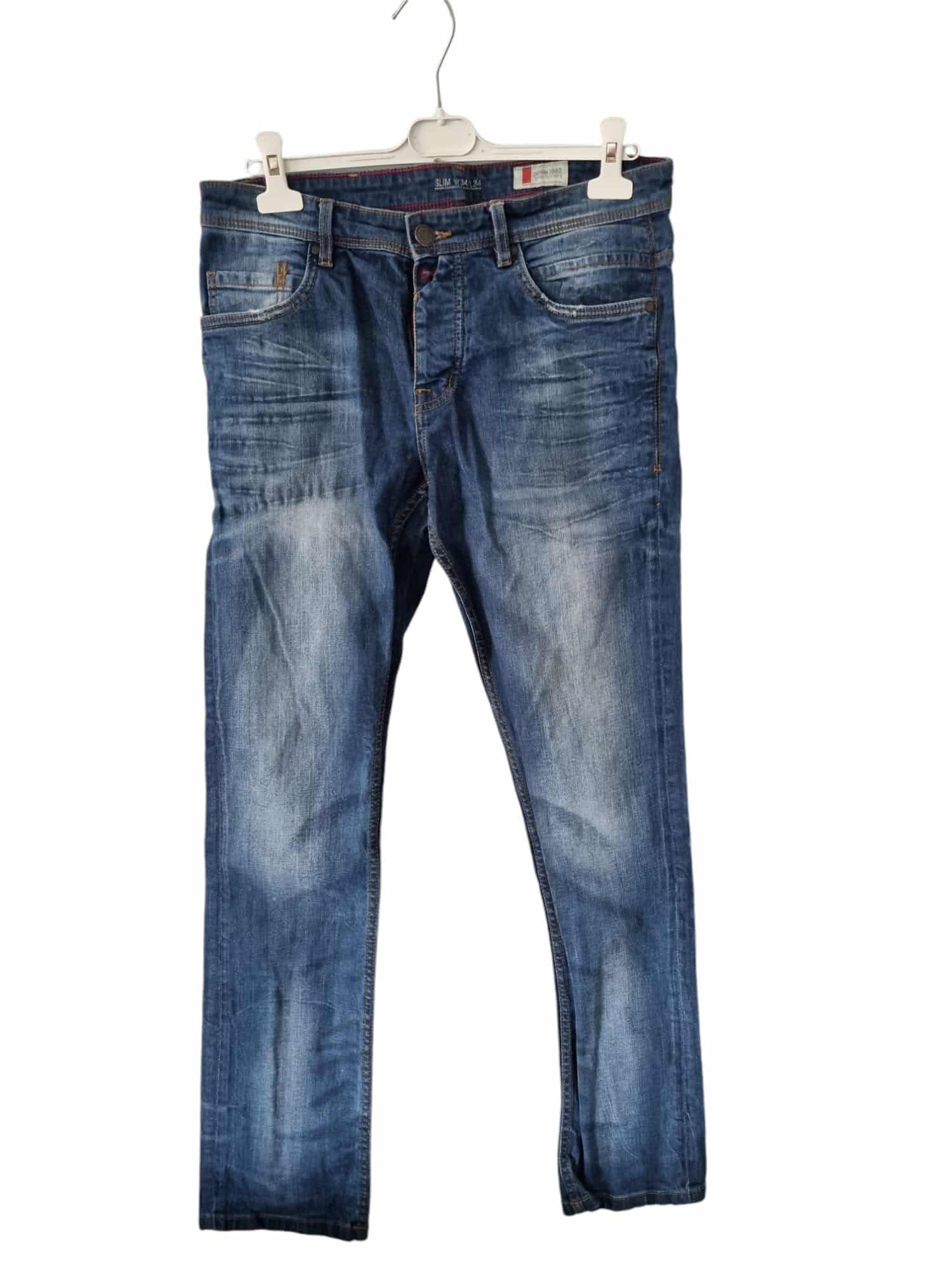 Meskie spodnie denim 1982 w34 l34 M/L