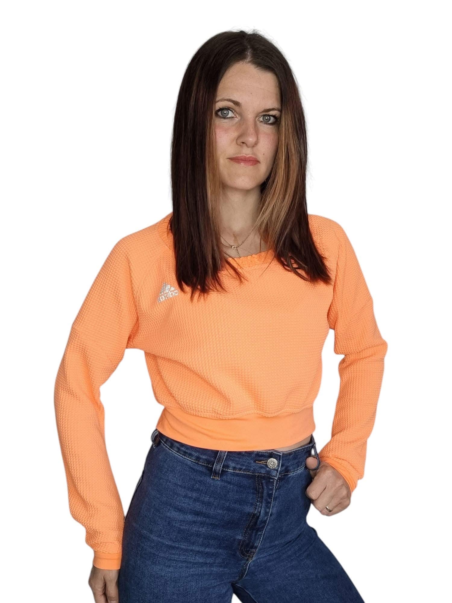 Neonowa bluzka Adidas rozmiar xs/s 34/36