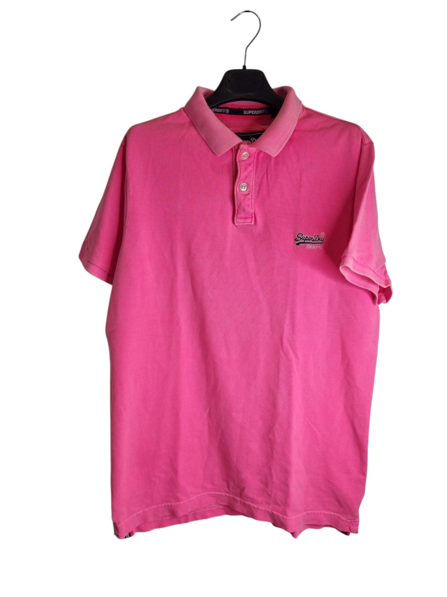 Neonowa męska kosxulka t-shirt superdry rozmiar XL