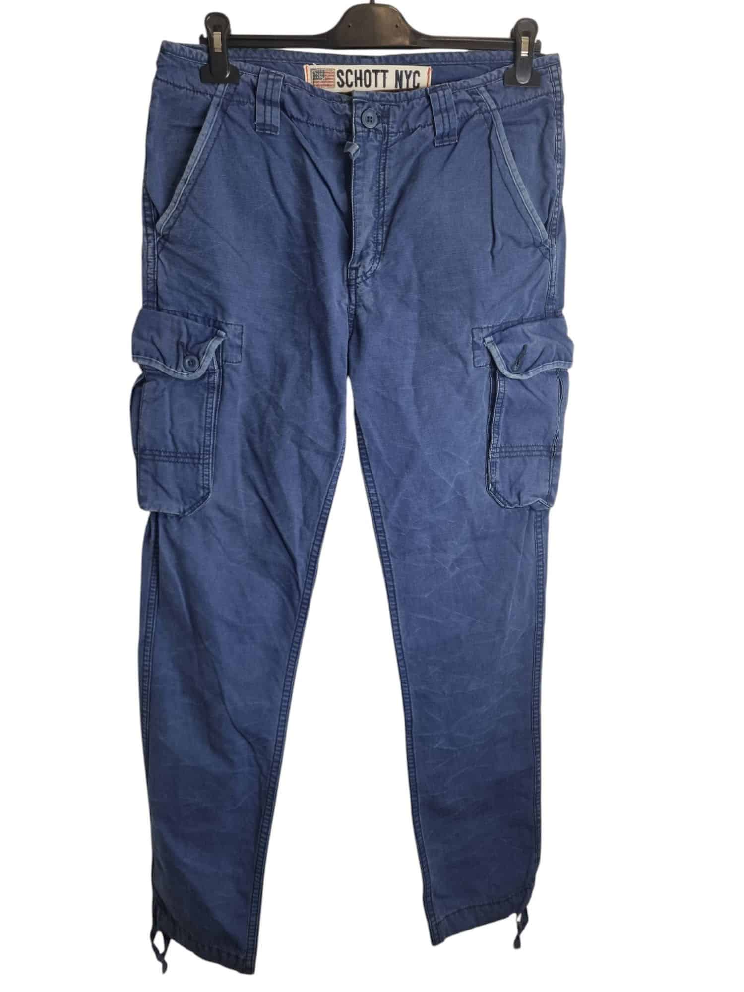 Meskie spodnie bojówki schott nyc rozmiar w32 L