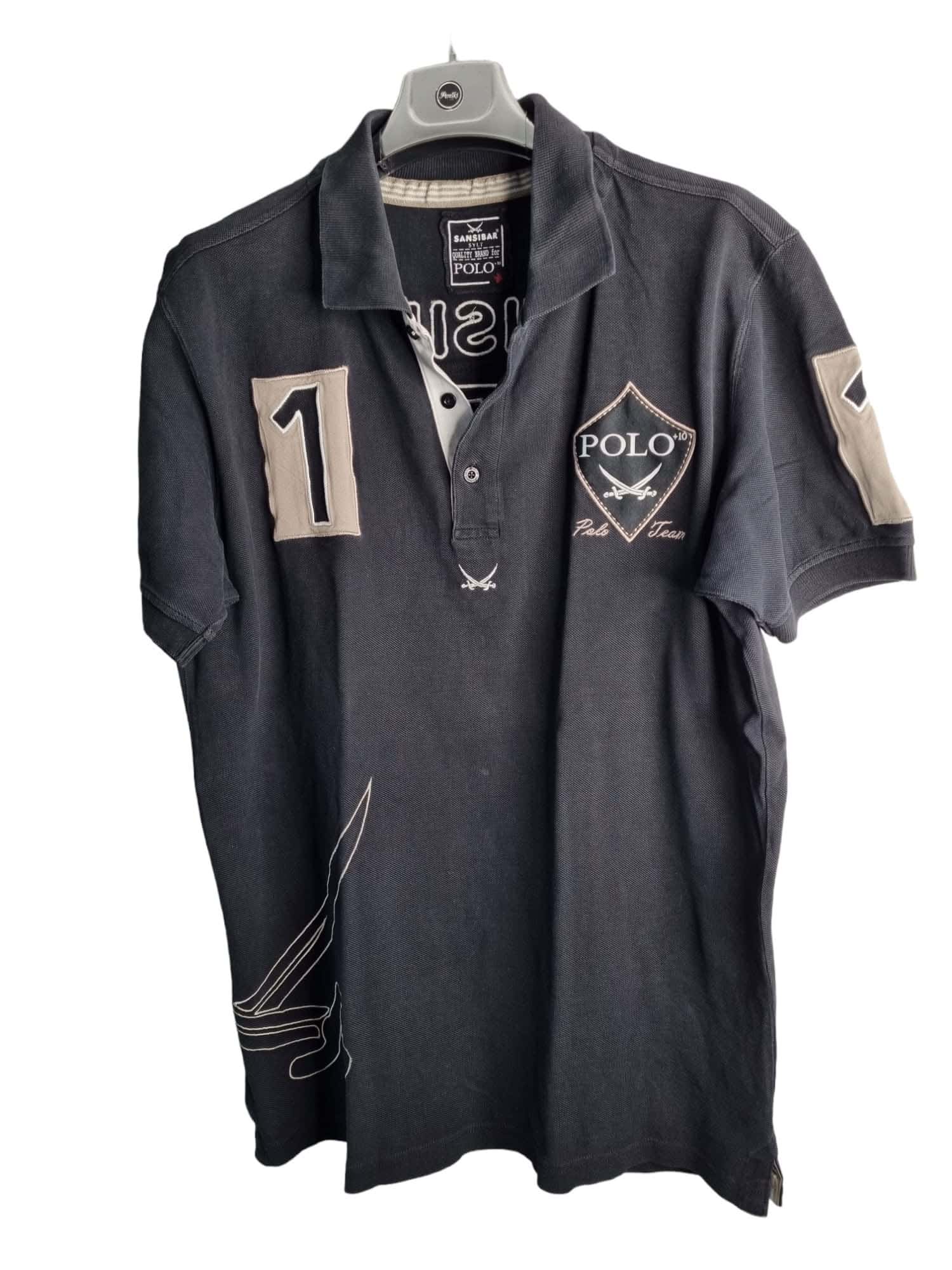 Męska koszulka t-shirt sansibar polo rozmiar m