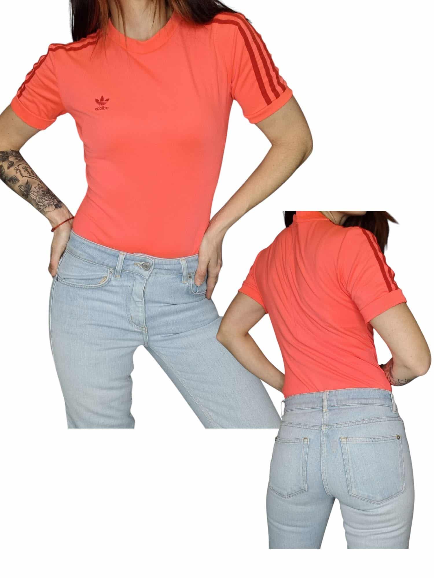 Piękne neonowe body Adidas rozmiar S 36