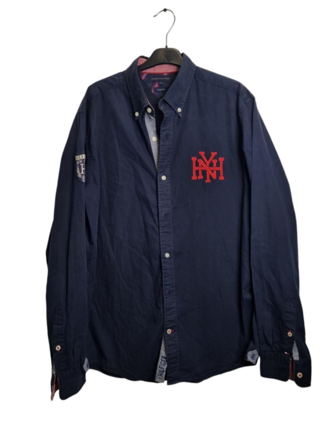 Męska granatowa koszula Tommy Hilfiger rozmiar M