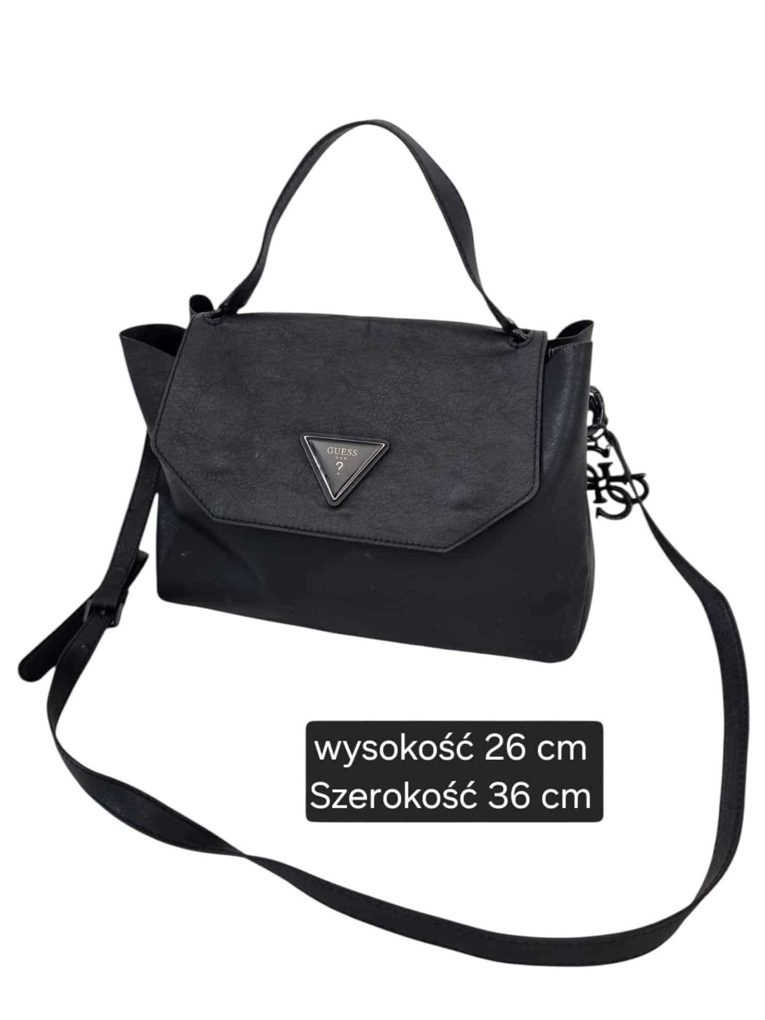 Czarna torebka guess