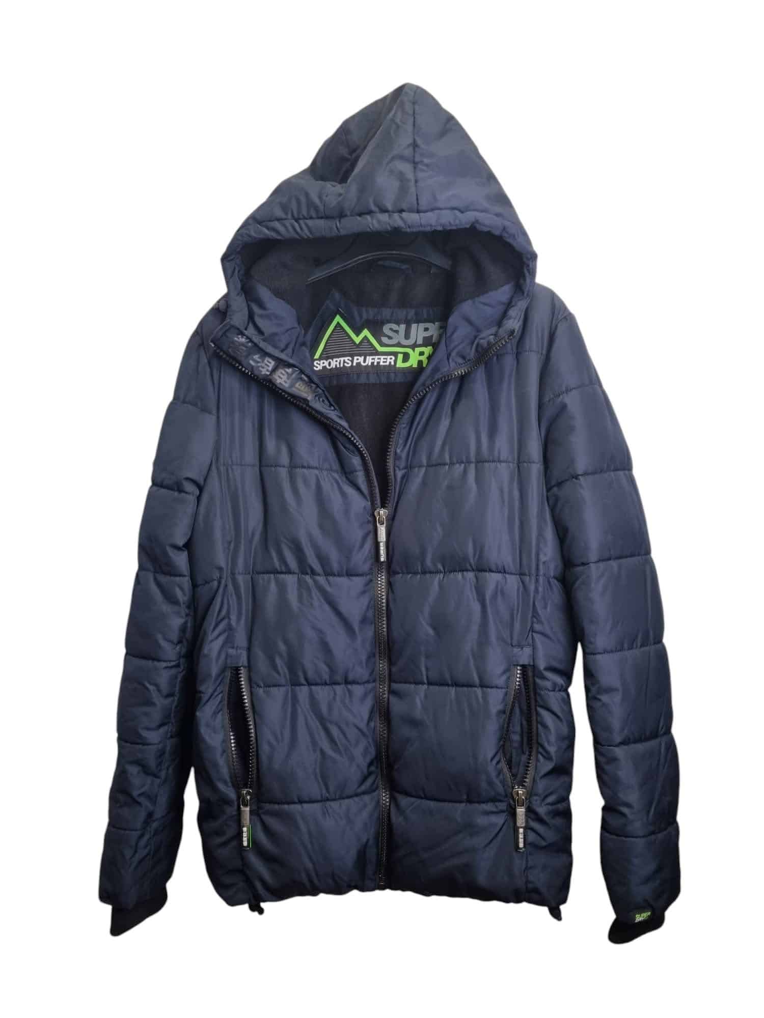Meska ciepła gruba kurtka superdry rozmiar S