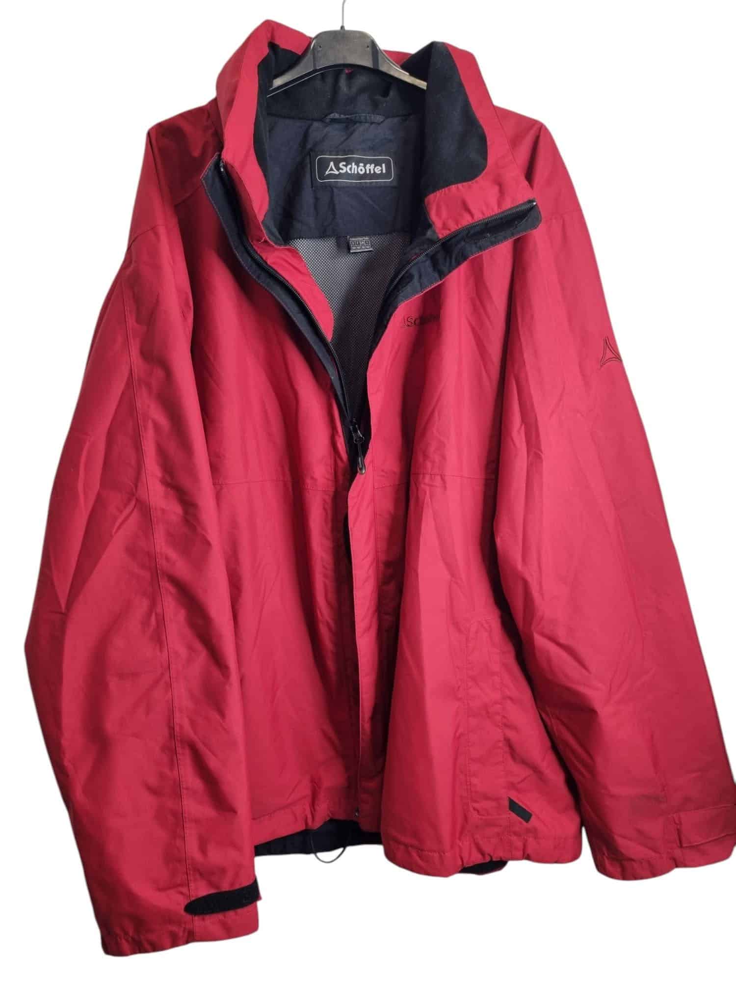 Meska czerwona wiosenna kurtka schoffel rozmiar xxxl
