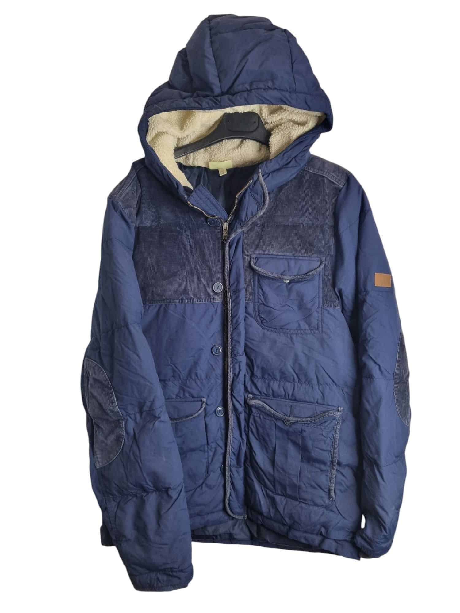 Meska gruba kurtka zimowa adidas neo rozmiar M