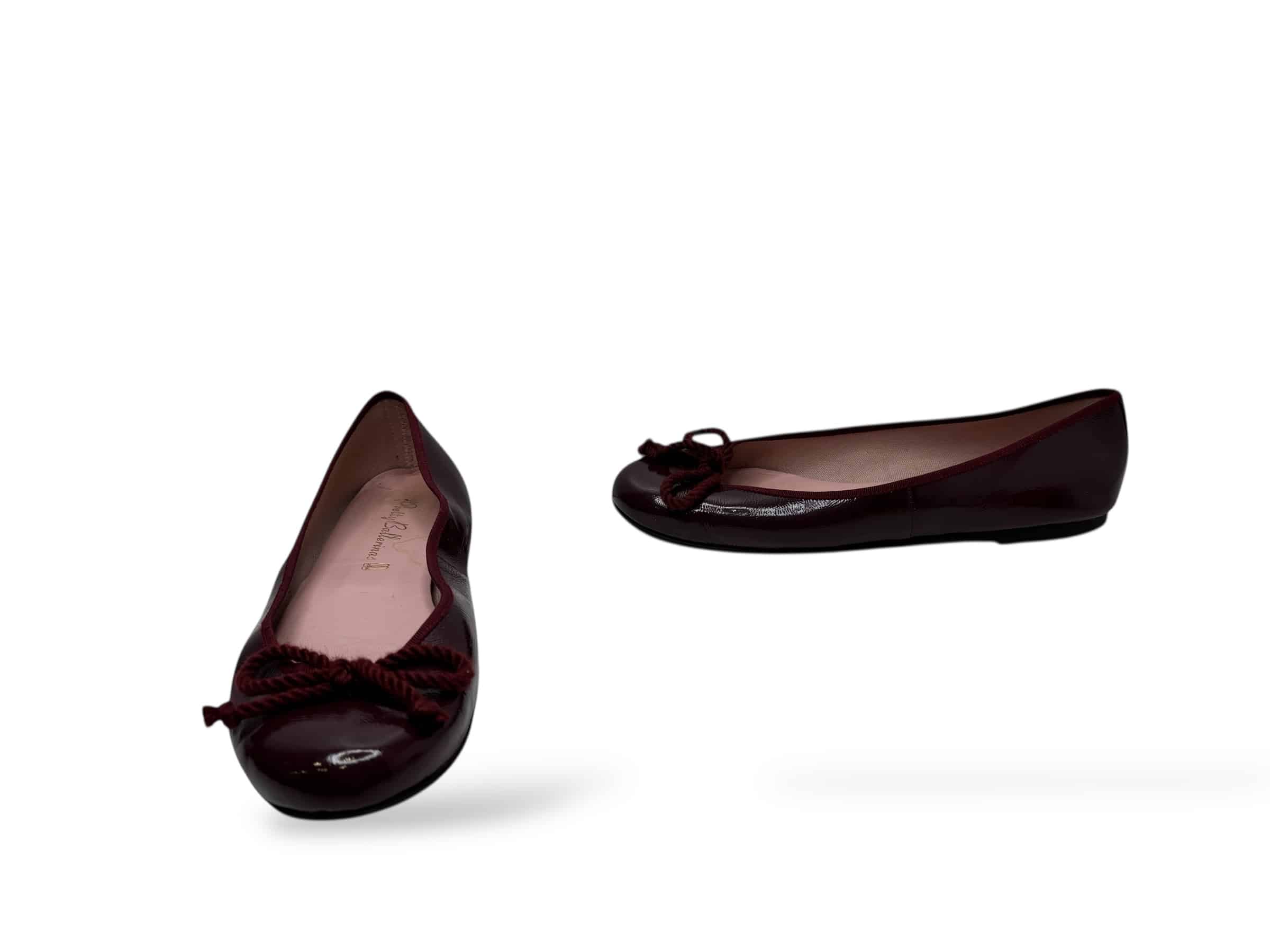 Baleriny skorzane lakierowane Pretty Ballerinas Rozmiar 38
