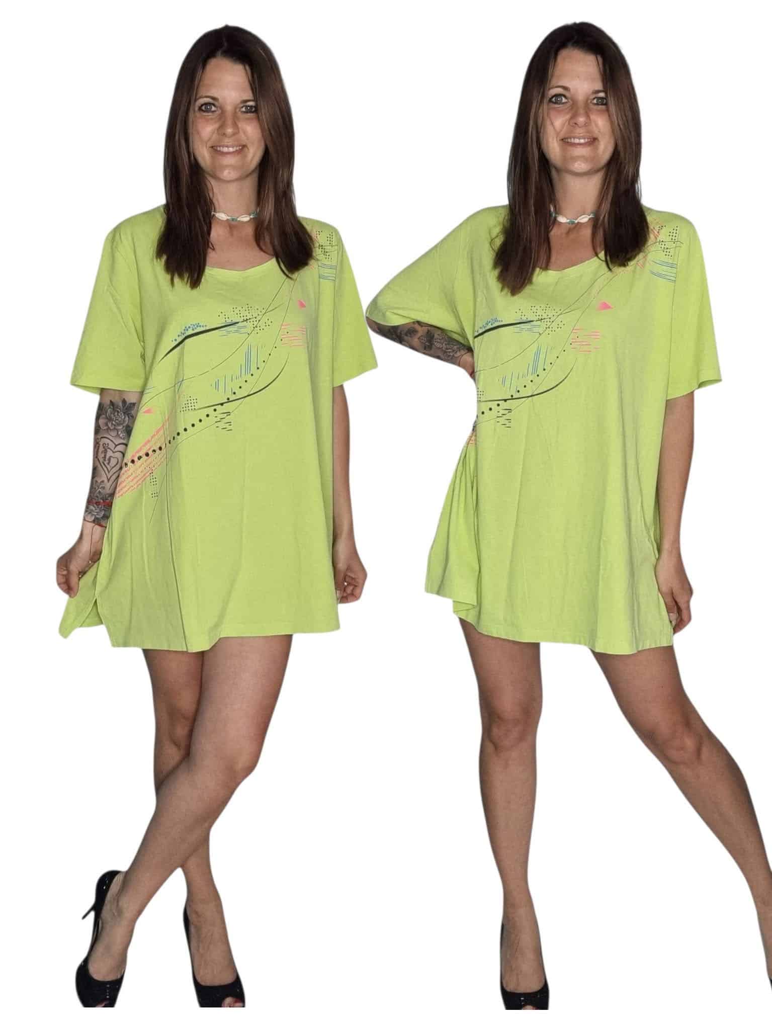 Bluzka T-shirt Ulla Popken  Rozmiar 50/52
