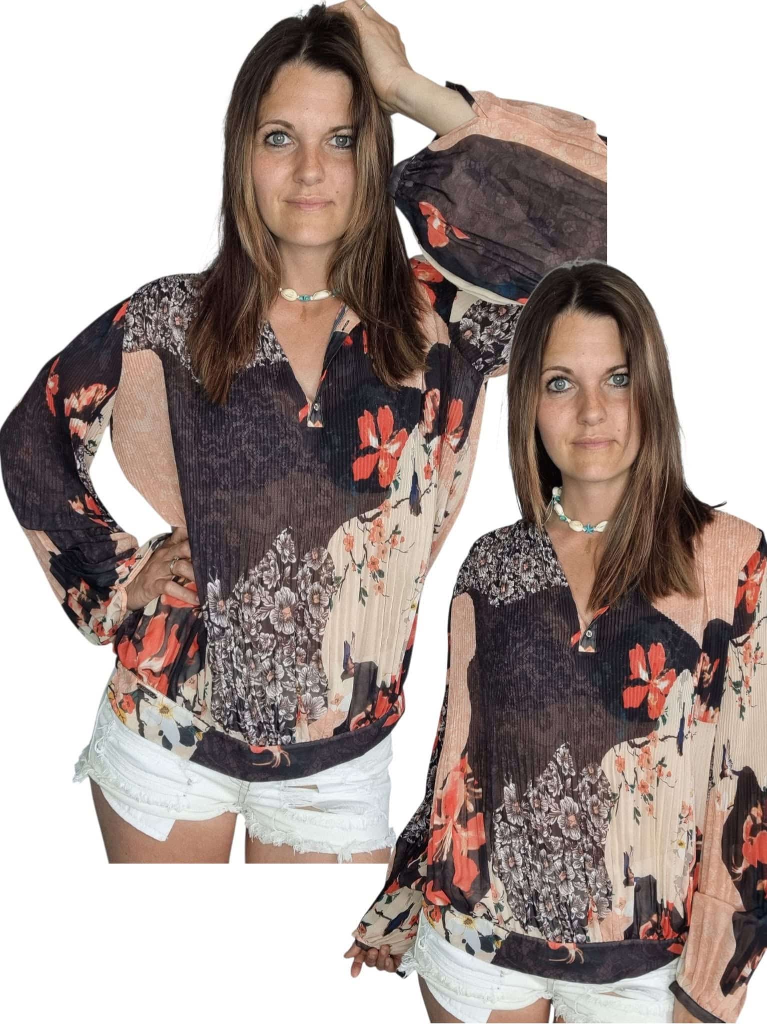 Śliczna plisowana mgielka guess Rozmiar L/XL 40/42