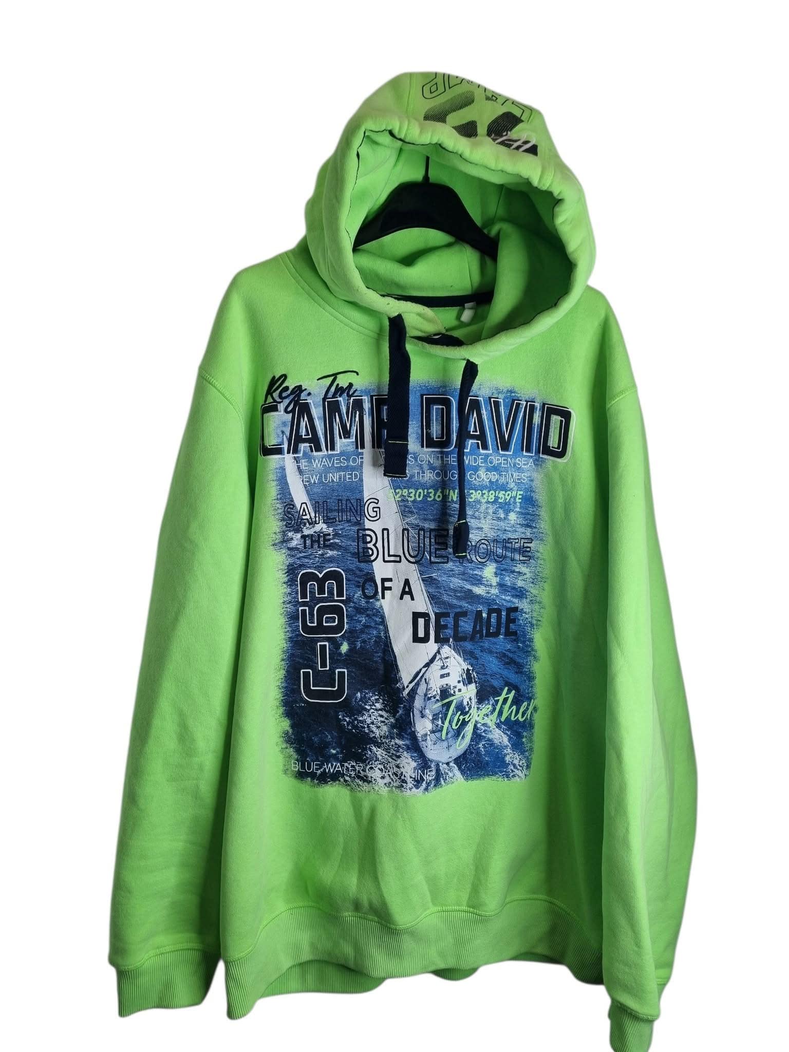 Meska zielona bluzka camp david rozmiar xxxl