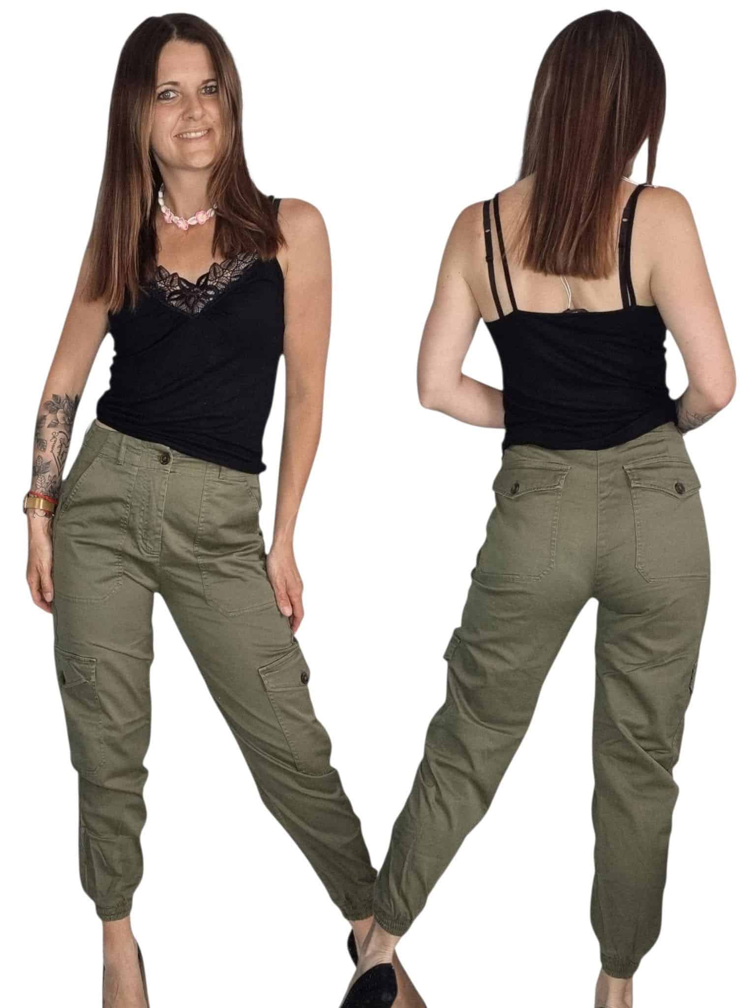 Bojówki pull&amp;bear rozmiar s 36