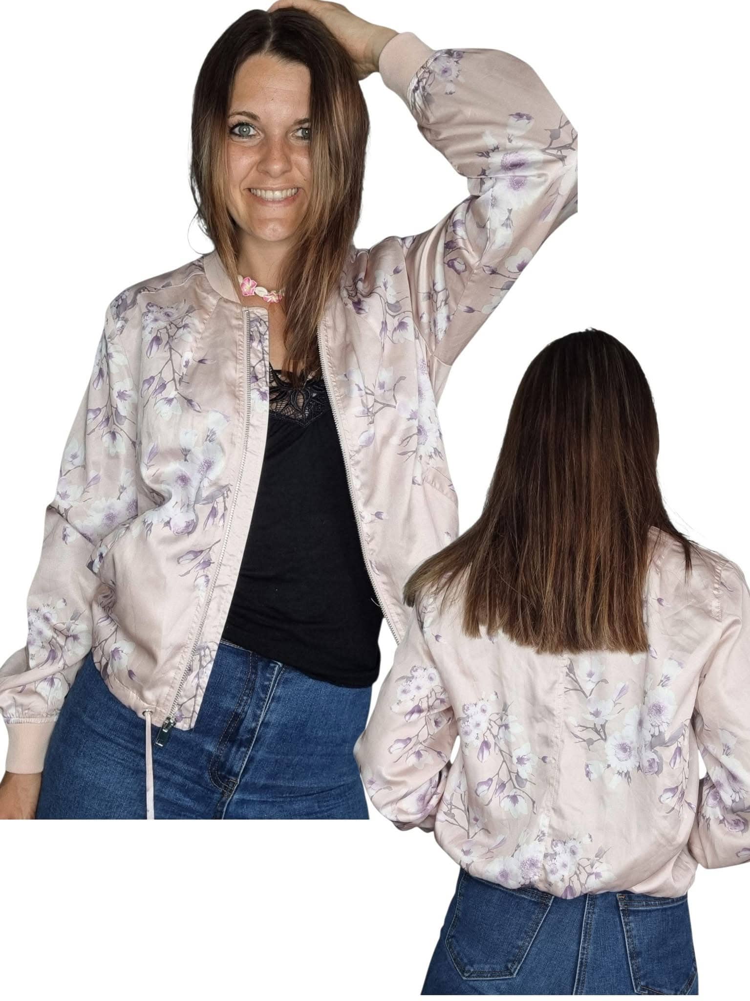 Cienka kurtka tom rose rozmiar s 36