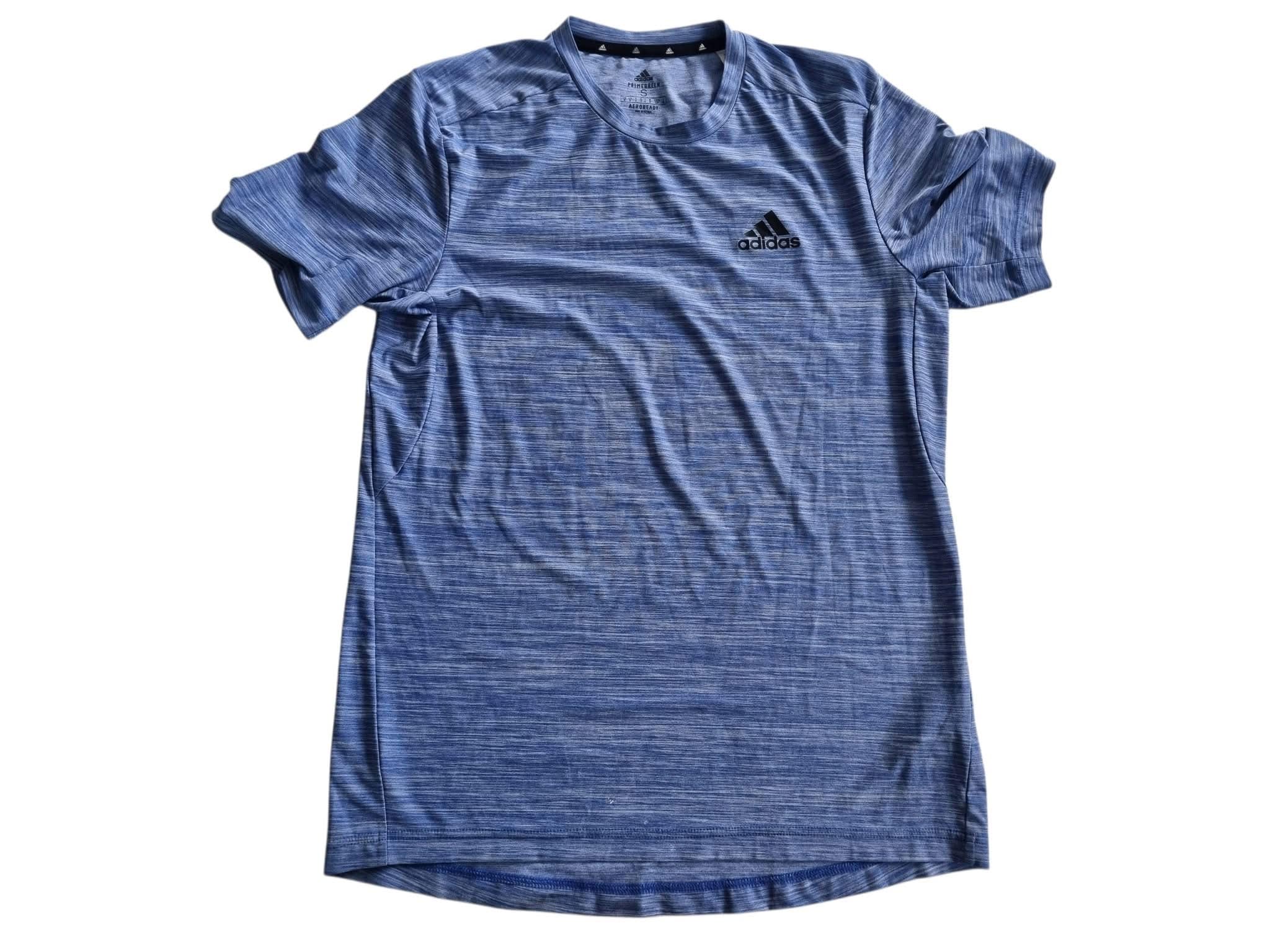 Granatowa męska koszulka t-shirt Adidas rozmiar S