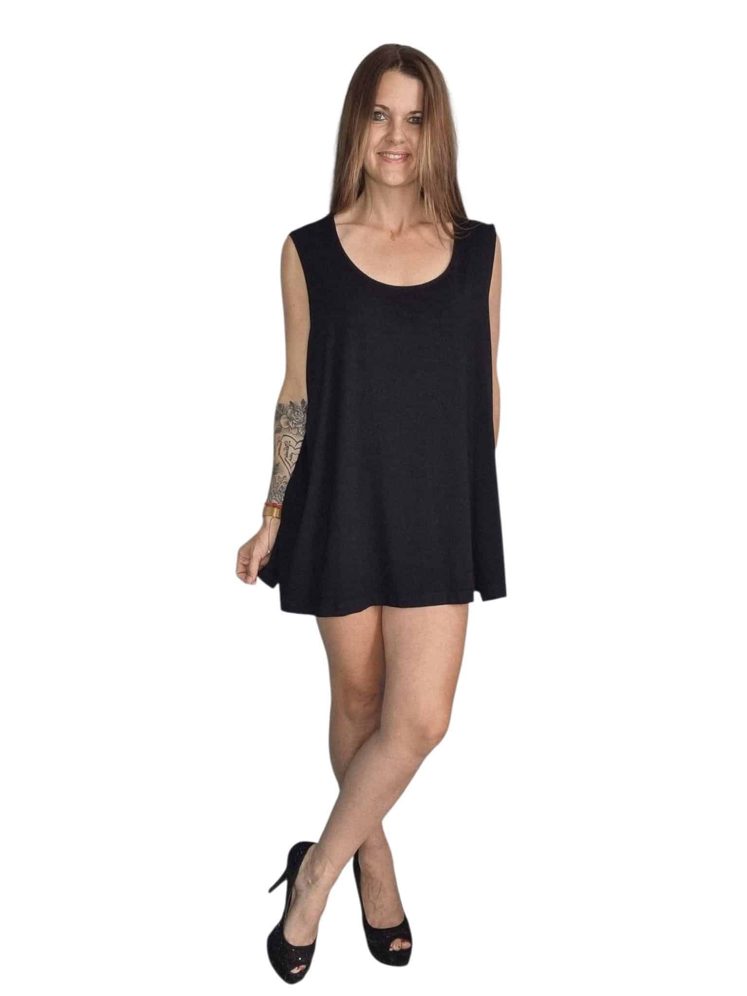 Czarna bluzka selection ulla popken rozmiar 50/52
