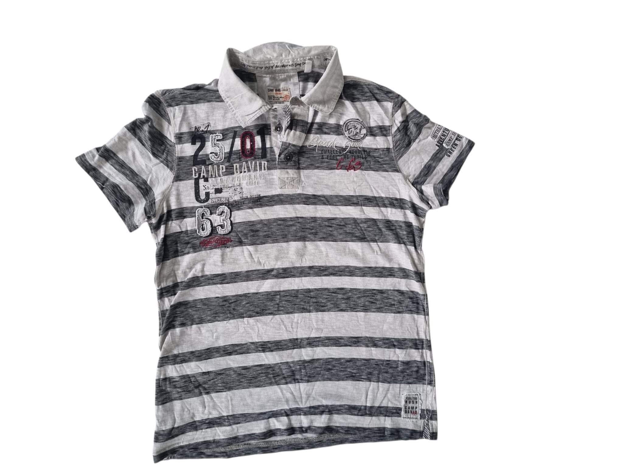 Meska koszulka camp david t-shirt rozmiar M