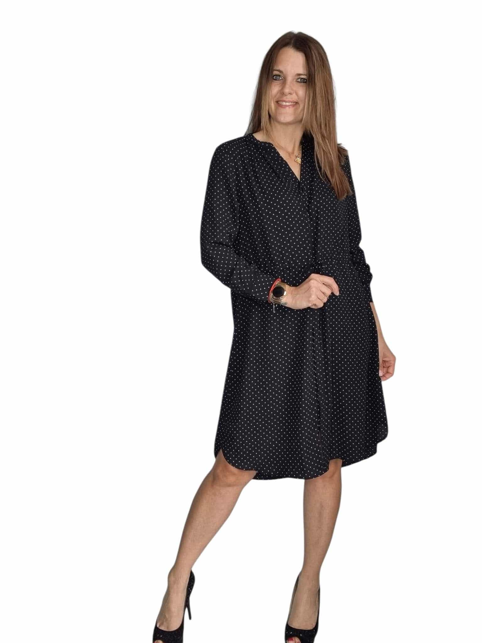 Czarna sukienka selected femme rozmiar od s do l 36 40