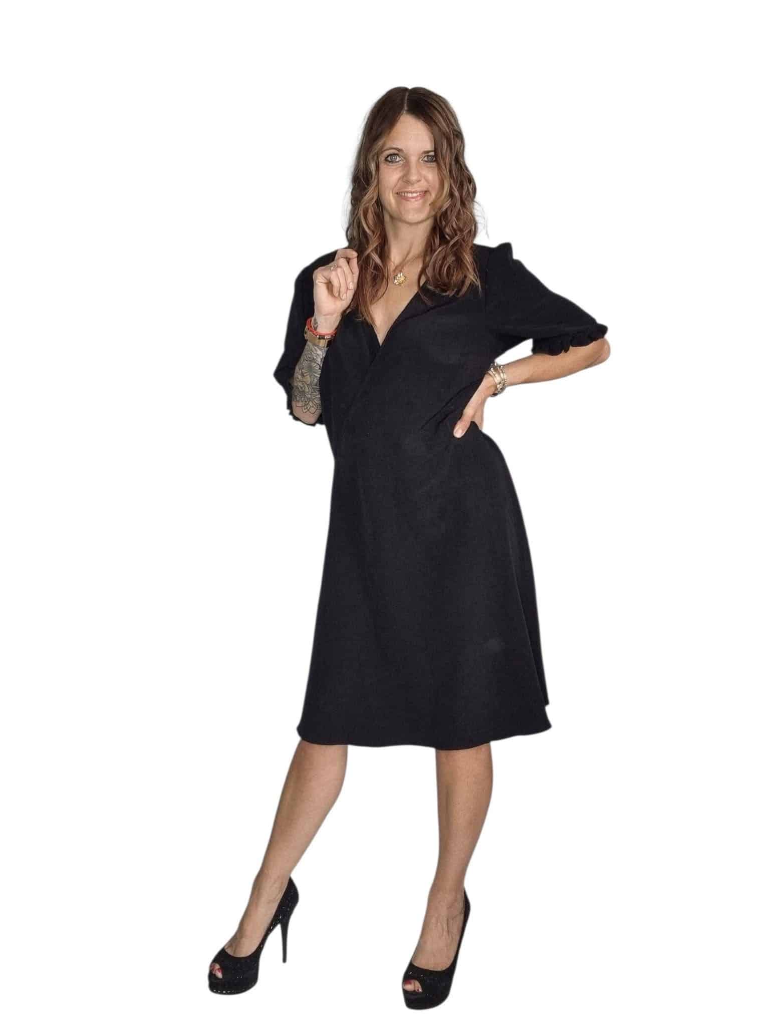 Czarna sukienka dorothy perkins rozmiar 48