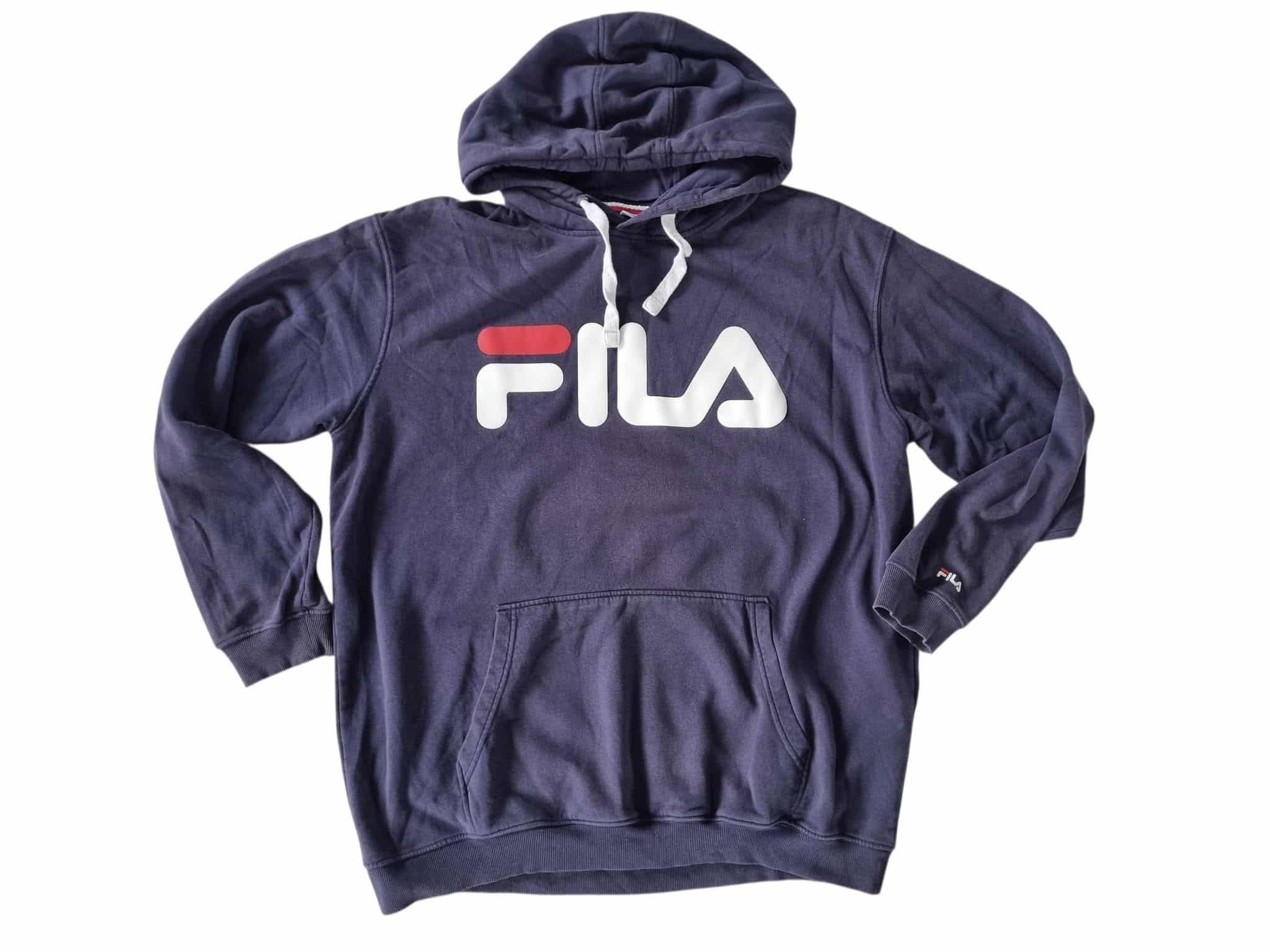 Granatowa męska bluza fila rozmiar XL pasuje do xxxl